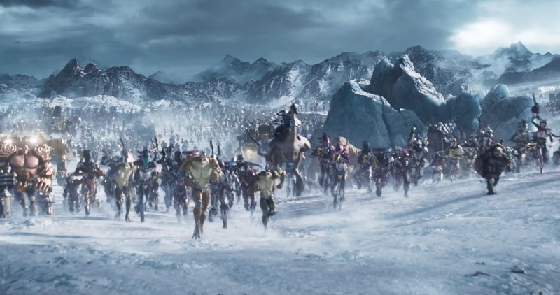 A scene from Steven Spielberg's 2018 movie Ready Player One.