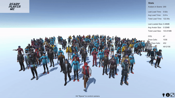 Ready Player Me avatars