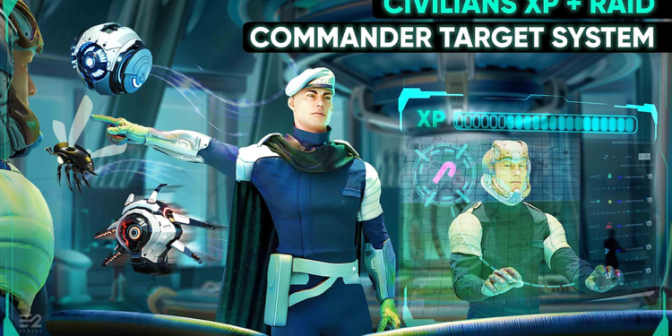 Civilians XP + Raid Commander Targeting System
