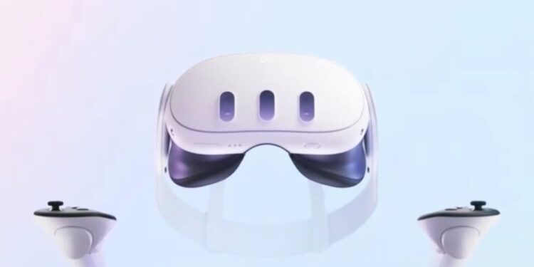 Meta Quest 3 unveiled ahead of Apple’s planned VR headset debut