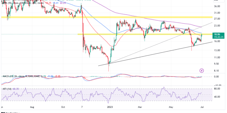 Solana Price Pumps 18% To $20 As Crypto Traders Tap Liquid Staking Frenzy With mSOL Token