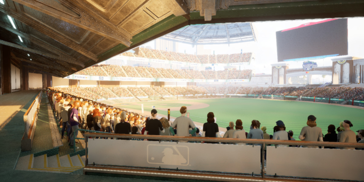 The MLB will debut a new ‘virtual ballpark’ this weekend