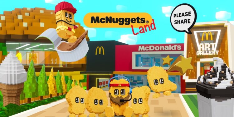 McDonald’s Launches “McNuggets Land” in The Sandbox Metaverse