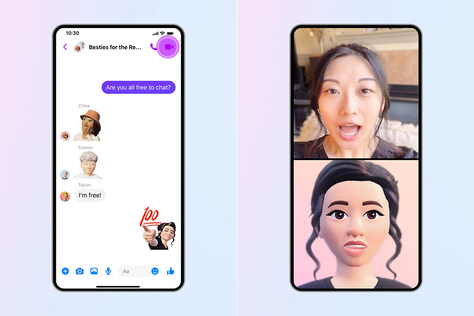 Meta Avatar Calls Real-Time Launch