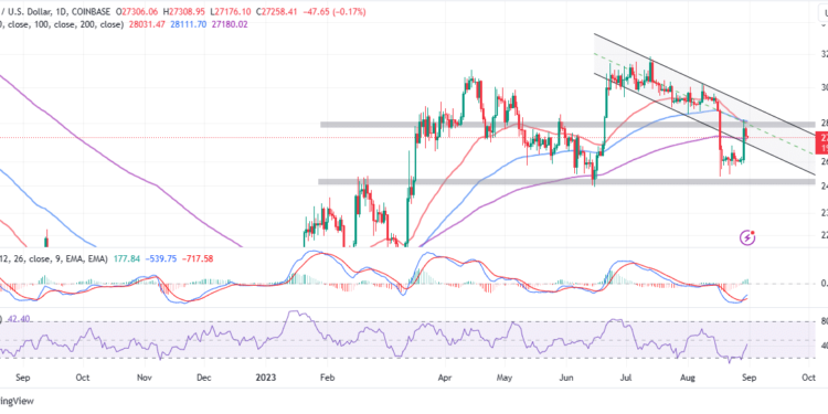 BTC Price Capitulation Almost Over, But Will $27k Support Hold?