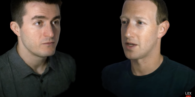 Lex Fridman interviewed a photorealistic avatar of Mark Zuckerberg in the Metaverse