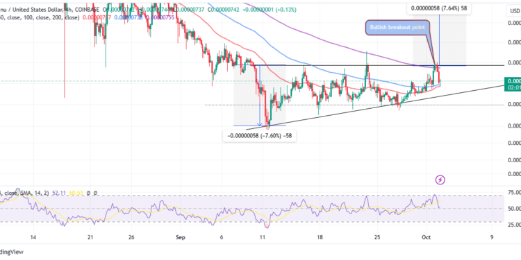Shiba Inu Price Prediction: SHIB Rejected From $0.00000757